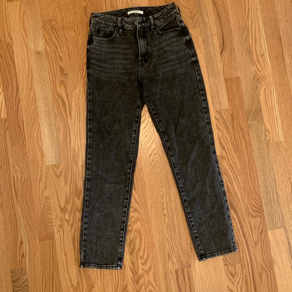 PacSun Super Soft Black Mom Jeans
